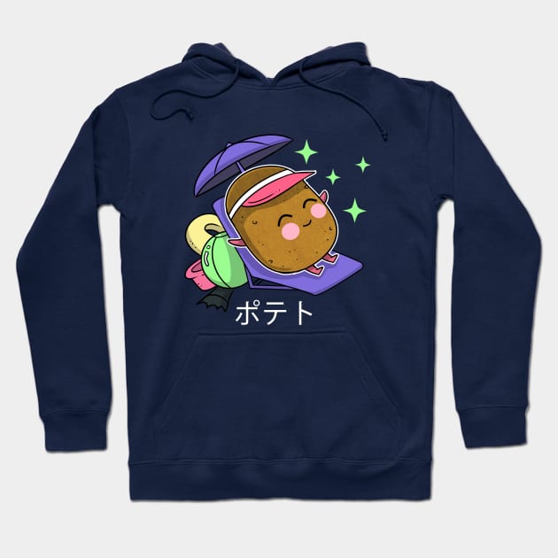 Unwind potato Hoodie by peekxel